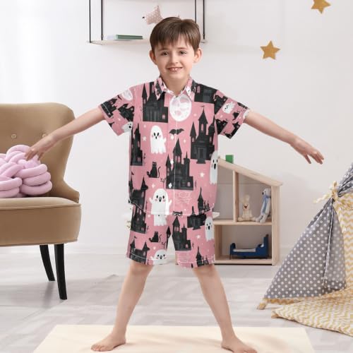 Image of Boccsty Red Strawberry Boy Summer Shorts Sets Hawaiian Toddler Boys T-Shirt & Pants 2 Pcs 3T-10T