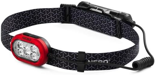 NEBO IllumaTrace Blood Tracker Headlamp, Rechargeable Hunting Light