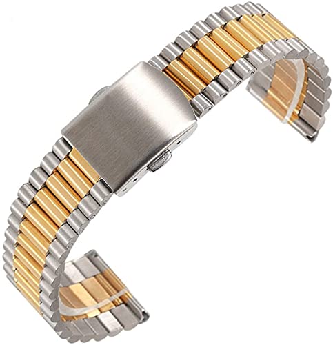 Bracelet de montre acier inoxydable massif 12 14 16 18 mm métal