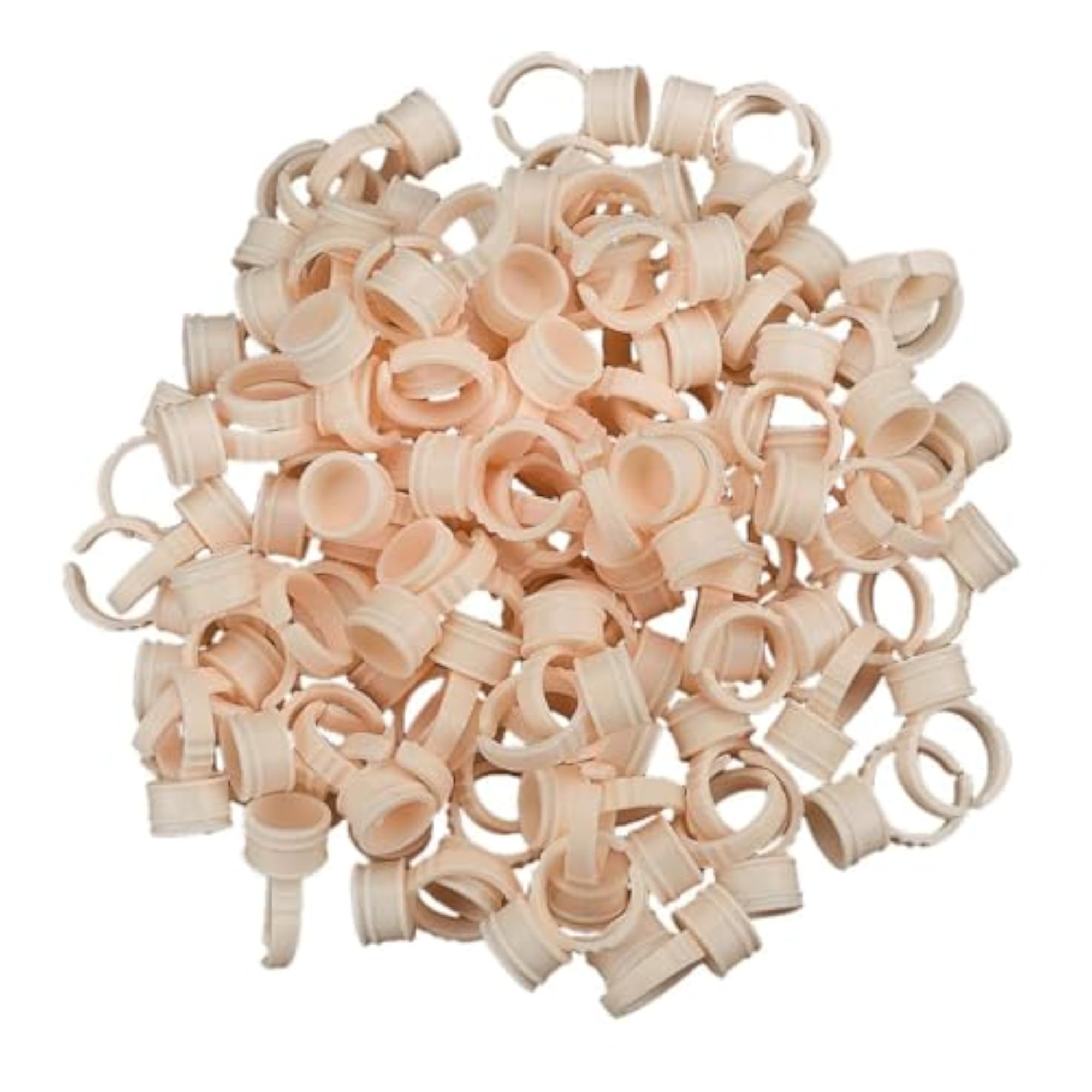 Silicone Pigment Rings Ink Cups Makeup Ring Glue Holder, Soft Material