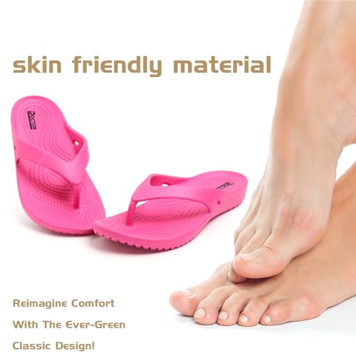 Image of DOCTOR HEALTH SUPER SOFT Women Ultra Soft Cushion Footbed Slipper | Comfortable Light Weight Waterproof Slippers |Adult Flip Flops Mild Acupressure | All Day Wear