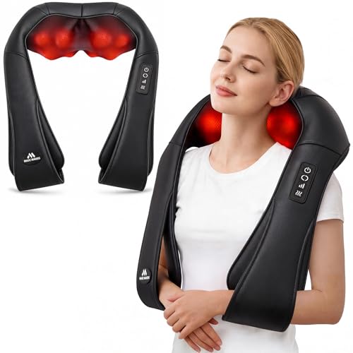 Neck Massager for Pain Relief Deep Tissue with Heat -