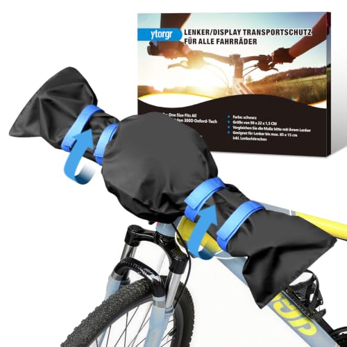 2 Stück Ebike Lenkerschutzhülle Transportschutz Schutz vor Nässe Staub und Schmutz Regenschutz Fahrrad Lenkerschutz Schutzhülle Bike Winterschutz