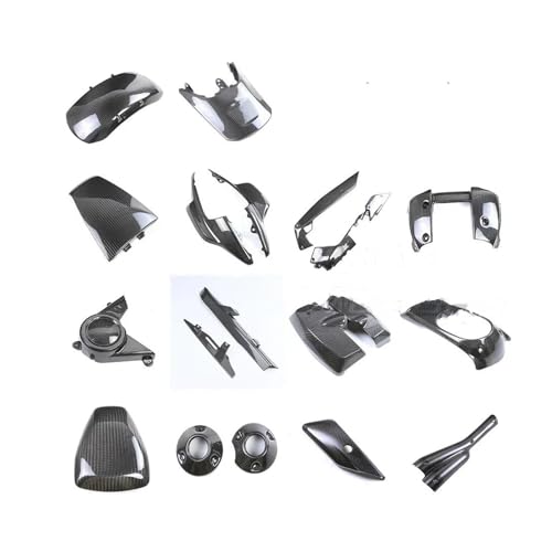 �X�|�C���[ �ɓK������ �X�|�[�c�X�^�[S 1250 RH1250S 2021-2024�p�t���J�[�{���t�@�C�o�[�� �^���N�V�[�g�t�F���_�[�t�F�A�����O�L�b�g�K�[�h�J�E���A�N�Z�T���[ �E�B���O���b�g(1 Set Twill glossy)