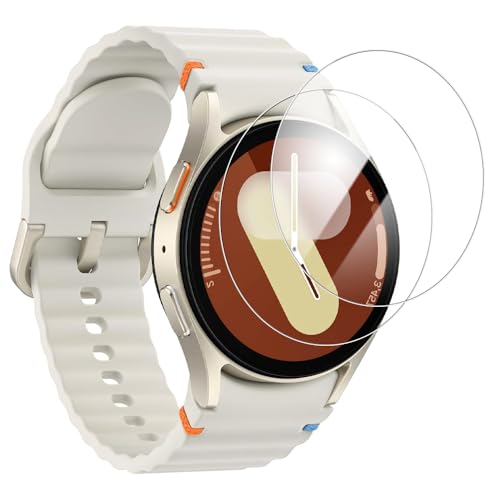 Schutzfolie für Panzerglas für Samsung Galaxy Watch 7/6/5/4 44mm, 2 Stück Display Folie [Selbstheilung] [3D-Volle Bedeck...