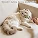 3PCS Purrident New Creative Fish Bone Cat Toys-Fix Your Cat’s Dental Health,Natural Fishbone Cat Dental Toy,2026 New Creative Durable Feline Tooth Care Tool with Wooden Catnip Teeth Cleaning Stick