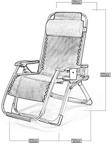 Chaise Longue Zero Gravity Haaemy : Transat de Jardin Pliable Réglable - 5