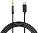 Produktbild Lightning auf 3,5 mm Klinke Kopfhörer-Adapter für iPhone, Apple MFi zertifiziertes iPhone 12 Aux Audio Dongle Kabel Ohrhörer Konverter kompatibel mit iPhone 12/12 Pro/11/11 Pro/SE/X/XR/XS/8/7