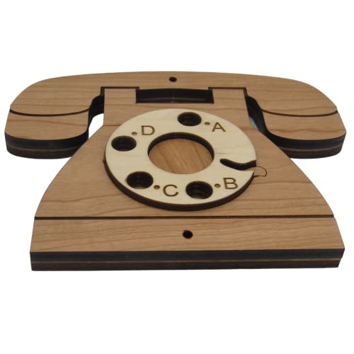 Phone Grille Cipher Escape Room Prop - Unique Way To Give A 4 Digit Numeric Code #TOP4