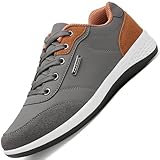 YASOWIN Calzado de Caminata para Hombre Zapatos Casuales Sneaker de Moda cómodo Antideslizantes