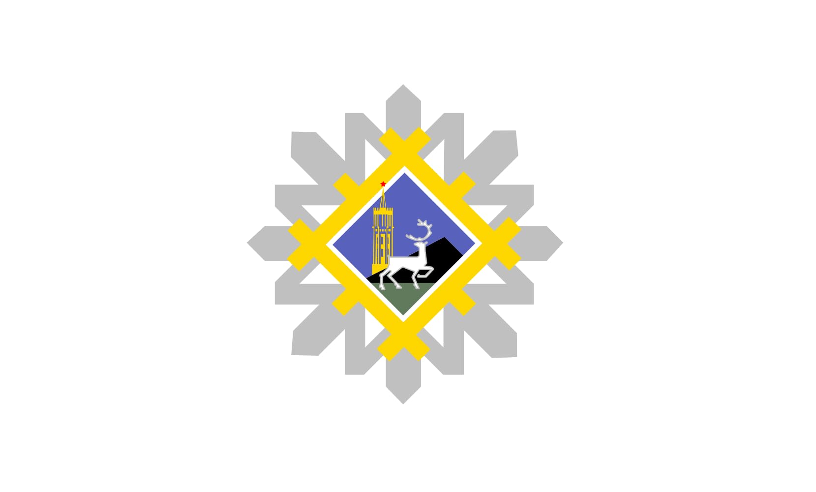 Drapeau Large Inta aux finitions soignées et coutures doublées haute qualité