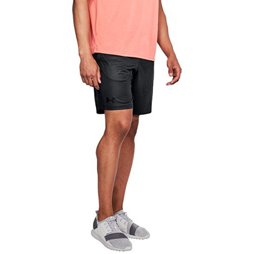 Under Armour Men's MK-1 Printed Shorts, Black /Black, Small
