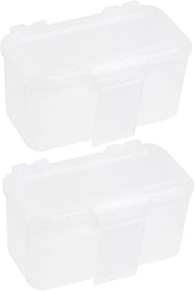 2pcs Plastic Box Reptile Breeding Kit Lizard Egg Incubator Live Storage