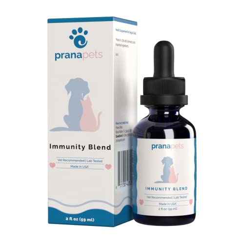 Immunity Blend Supplement for Dogs  Cats | Naturally Helps Relieve Fatigue  Weakness in Pets | Promoting Increased Energy Normal Appetite  Immune Support | by Prana Pets  Cucciolini Doodles Immunity blend supplement for dogs  cats | naturally helps relieve fatigue  weakness in pets | promoting increased energy normal appetite  immune support | by prana pets   cucciolini doodles