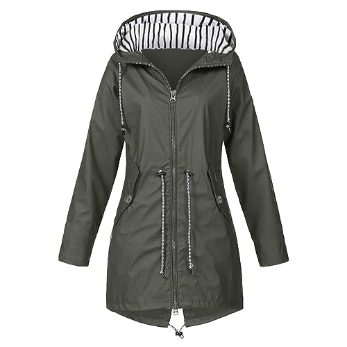 Veste imperméable pour femme veste softshell jaune et veste légère gris foncé de S à 5XL