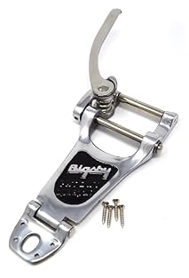 For archtop solid body and semi-hollow body guitars USA precision made low-friction needle bearings to accurately return string mounting bar to pitch Cast aluminum frame and stainless steel handle Mounting hardware included: including spring, washer,...