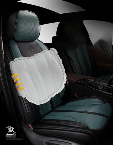 Fundas de asiento de coche universales en color blanco para Volkswagen Jetta Sportwagen y Touareg 4