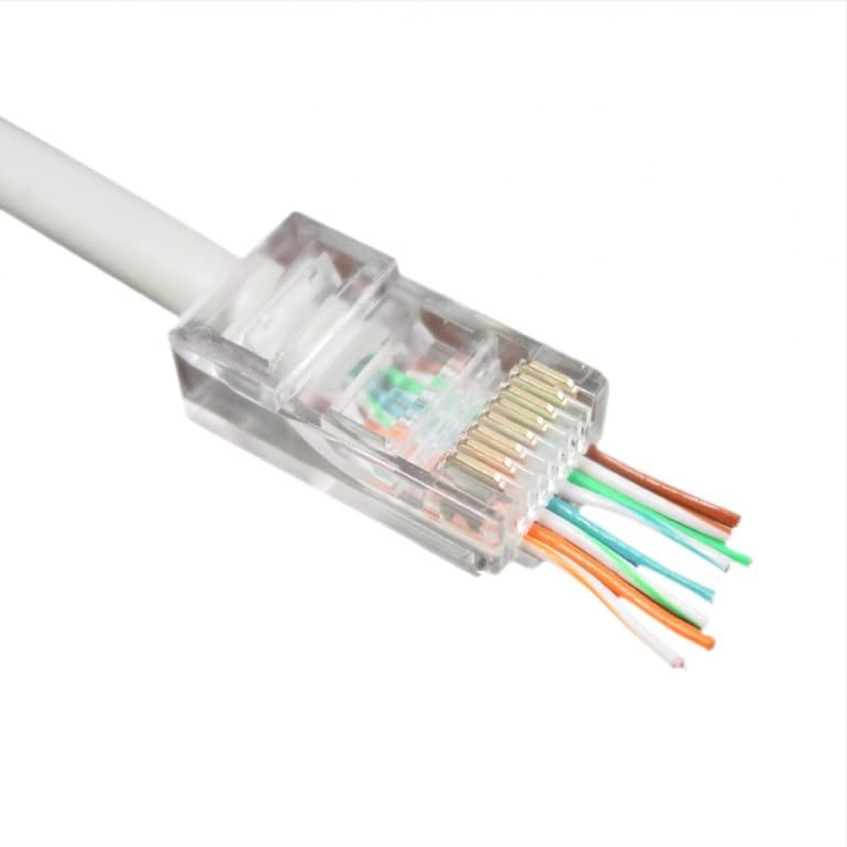 GEMBIRD LC-PTU-01/100 CONECTORES UTP MODULAR 8P8C, 100 PIEZAS