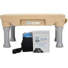 Blue-9 Happy Dog Starter Bundle with KLIMB Dog Training Platform & Traction Mat and Inspire Training Treat Pouch & Training Treats, Tan
