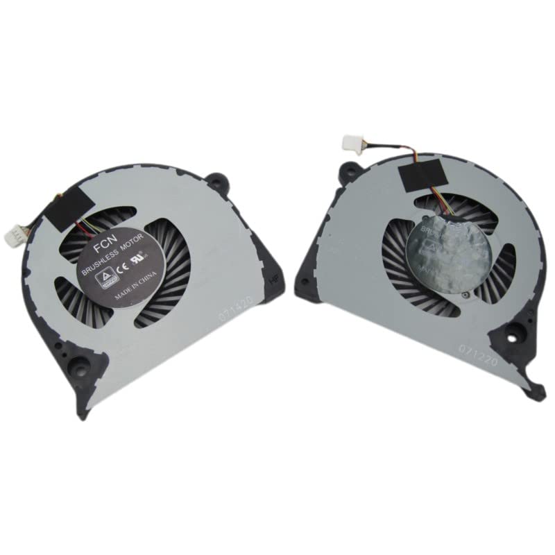 ULTRAZONE Laptop Internal CPU/GPU Pair Cooling Fan for Dell Inspiron G7 15-7000 7577 7588 G5-5587 P72F cooler fan 2JJCP FJQS DC5V 0.5A FJQT L+R-image-32