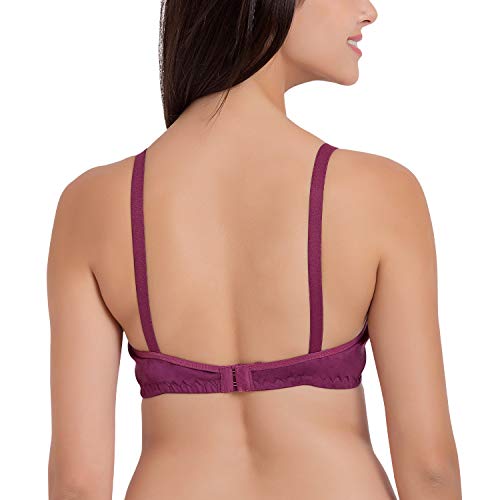 Image of SOUMINIE Women's Pure Cotton Non-Padded Full Coverage Flexi-Fit Everyday Bra | Women's /Ladies /Girls | Best Comfort Bra | Regular Use Bra | Shaper Bra | Comfortable Bra