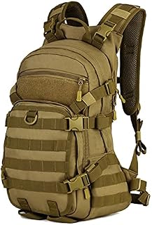 Selighting Tactical Military Backpack 25L Bike Backpack with Helmet Cover Waterproof MOLLE Assault Pack for Trekking Travelling Hiking