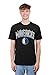 Ultra Game NBA Dallas Mavericks Men's Arched Plexi Short Sleeve Tee Shirt, Black, Small