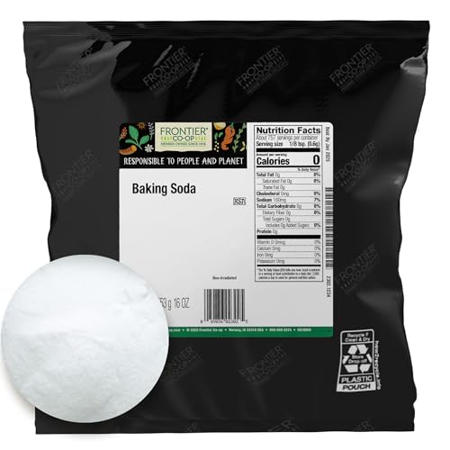 Frontier Natural Products - Baking Soda Powder - 1 lb