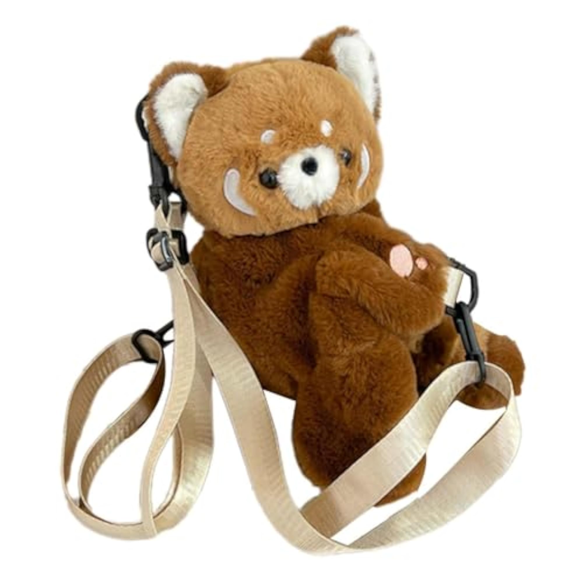 Panda Plush Backpack, Casual Daypack for Shopping