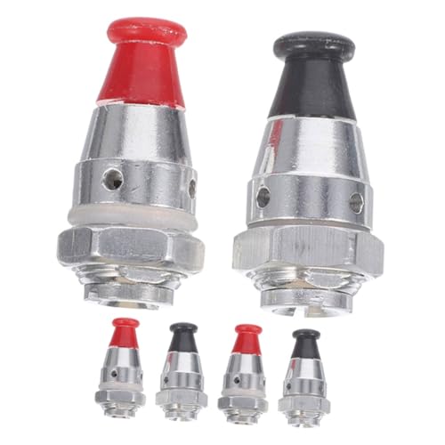 COLLBATH 6pcs Aluminum Alloy Pressure Cooker Safety Valve and Pressure Plug Replacement Parts Easy to Install Enhanced Safety Features for miniatura 1