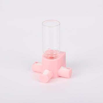 Jumping Spider Water Dispenser, Magnetic Hanging Feeder,Suitable for Jumping Spiders,Tarantulas, Praying Mantises,Arboreal Animals, and Other Small Animal Enclosure Accessories,5ML Pink