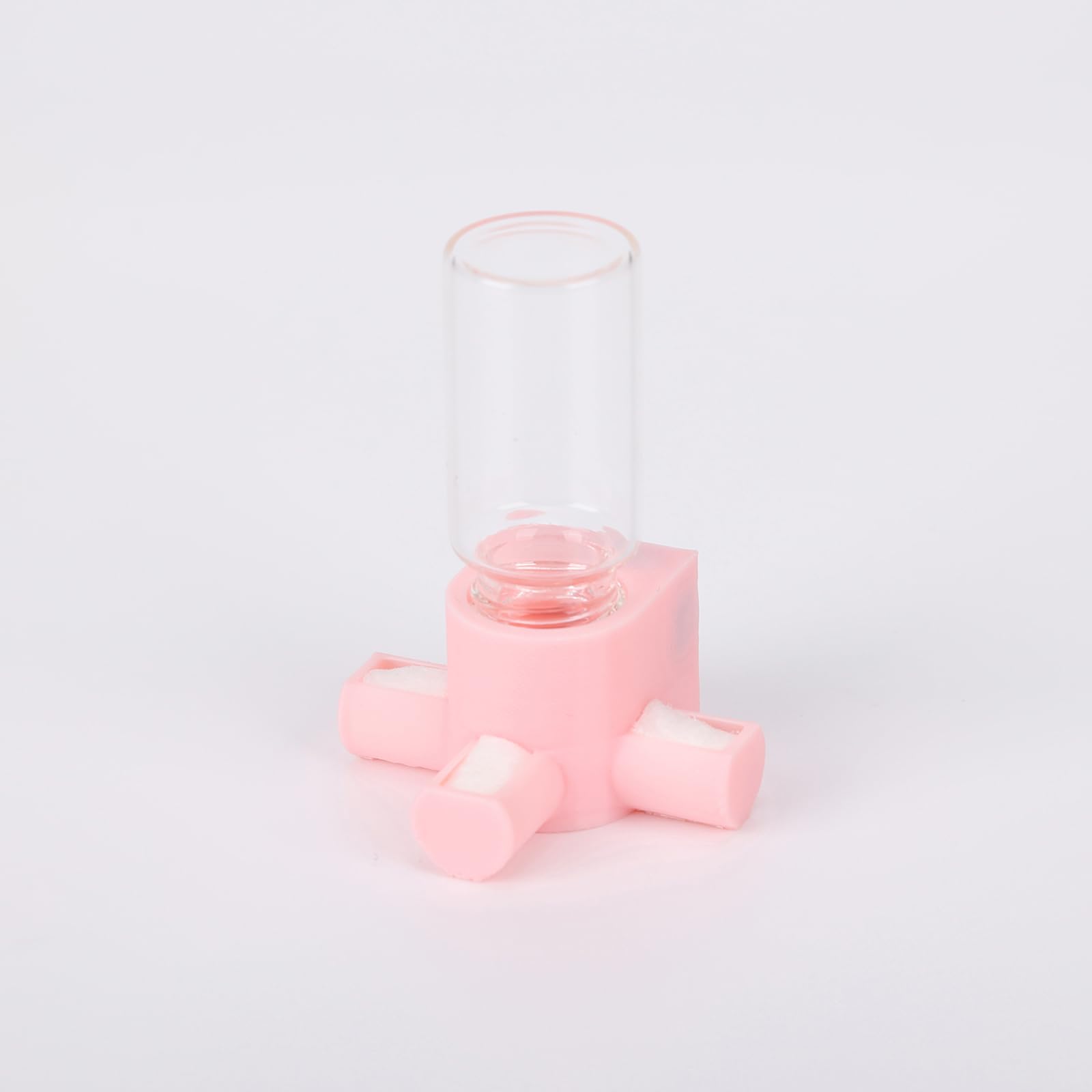 Daerky Jumping Spider Water Dispenser, Magnetic Hanging Feeder,Suitable for Jumping Spiders,Tarantulas, Praying Mantises,Arboreal Animals, and Other Small Animal Enclosure Accessories,5ML (Pink) — image 1