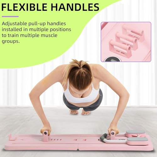 Image of 2026 Advanced Pilates Reformer Foldable Pilates Board Home Gym Board | Portable Multifunctional Pilates Equipment for Home & Studio Workouts | Upgraded Sliding Pilates Sliding Workout Board