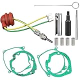 Diesel Heater Glow Plug Repair Kit, 12V/24V 2KW 5KW 8KW Diesel Parking Heater Repair Kit with Filter for Vevor Car Truck Boat Heater Repair Parts, Diesel Heater Accessories