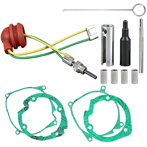 Diesel Heater Glow Plug Repair Kit 12V/24V 2KW 5KW 8KW Diesel Parking Heater Repair Kit with Filter for Vevor Car Truck Boat Heater Repair Parts Diesel Heater Accessories