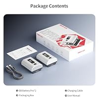PHOTOOLEX 2600mAh NP-FZ100 Ersatzakku, wiederaufladbarer Kameraakku mit USB-C-Schnellladefunktion und Digitalanzeige, kompatibel mit Sony A1, A9, A9 II, A7 III, A7R V, A7S III, A7 IV, A6600, A7C -2PCS – Ansicht 9