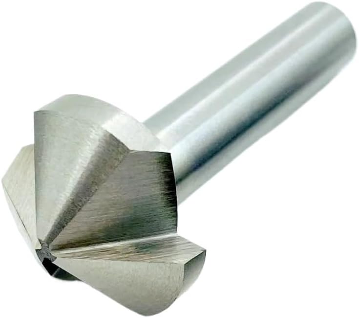 3 フルート HSS 皿穴ドリルビット、120 度面取りカッター、木材ツール用エンドミルカッタービット 1 個(25mm)