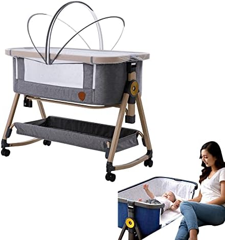 Amazon.co.jp: HZDMJ 2024新型ベビーベッド コンパクトで折畳可能  