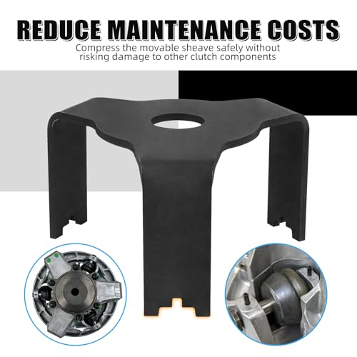 Image of NICECNC Black pDrive Primary Clutch Weight Changing Tool Kit Compatible with Can Am Maverick X3 RS Turbo 2024, X3 RR 4x4 XDS Turbo DPS 2022-2023, See Fitments