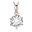 L-2ct-Rose Gold Plated