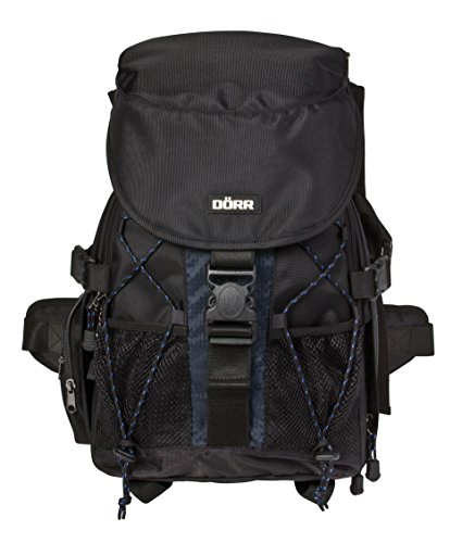 Dörr Fotorucksack Icebreaker 2.0 (Größe: S) für DSLR Systemkamera/mehrere Objektive und Zubehör/Laptop bis 15 Zoll schwarz
