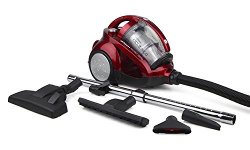 Orbegozo AP 8050 - Aspirador sin bolsa, 800 W, color rojo metalizado