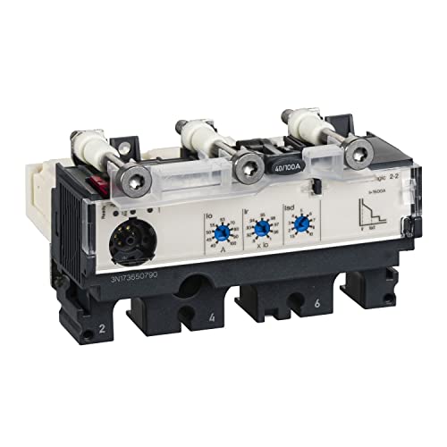 Micrologic 2.2 100A 3P3R assure une protection précise et instantanée des réseaux électriques