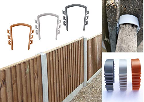 LTG PRO 12 Pcs Fence Panels Noise Stoppers, Garden Fence Wind Anti-Rattling Clips - Image 3