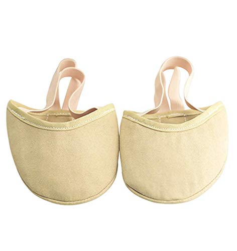 The Dance Bible Women Girls Microfibre Dance Yoga Gymnastics Half Toe Shoes (38/3.5UK/22.5cm) Beige (B0917PPJSB) Amazon Price History, Amazon Price Tracker