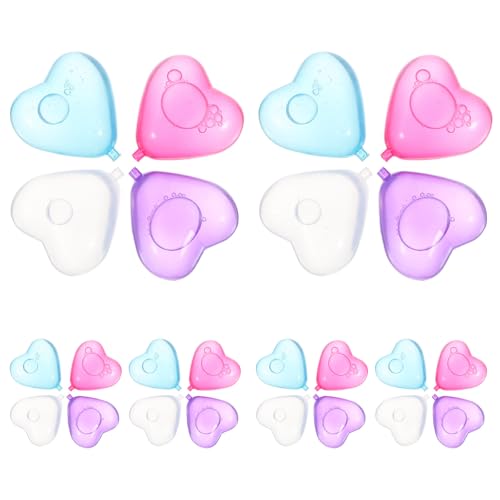 Molde reutilizable para cubitos de hielo forma corazón 20 pcs miniatura 1