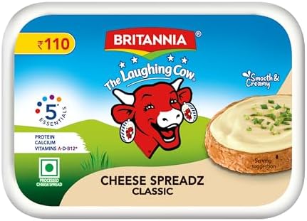 Britannia The Laughing Cow Cheese Spread Classic, 180 g