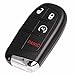 SUPALAND Remote Key Fob Replacement Fits for Jeep Renegade 2015 2016 2017 2018 2019 2020 2021 2022 Smart Proximity Keyless Entry Remote Control 735636994 M3N40821302 6BY88DX9AA 68264811AA 68266733AA