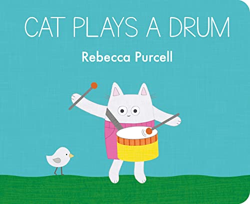 Cat Plays a Drum (Cat and Friends)