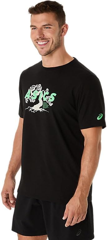 ASICS Unisex Wise Tree Short Sleeve TEE Training Apparel